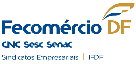 Logo oficial da Fecomércio-DF